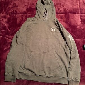 Under Armour Men's Olive Hoodie